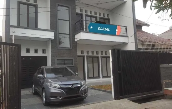 Rumah kavling DKI baru minimalis 2 Lt 4 KT 3 KM