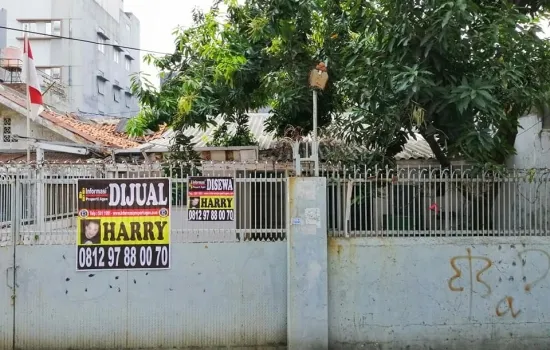 tua hitung tanah jl KEBUN JERUK 5 KOTA  lt 220m2