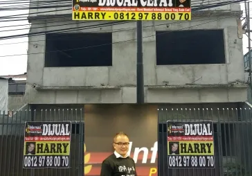 RUKO gandeng jl KRAN kemayoran jakpus @ 5.5 × 30