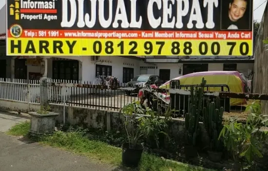 TUA hitung TANAH jl grogol , lt 400m2 ( 20x20 ) cck bgn 4rmh