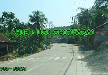 kavling pinggir jalan raya (2arah)