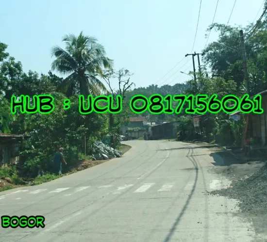 kavling pinggir jalan raya (2arah)