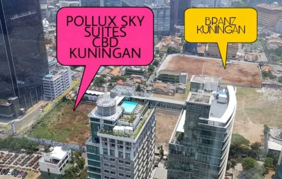 Apartemen POLLUX SKY SUITES,Mega Kuningan,jakarta selatan