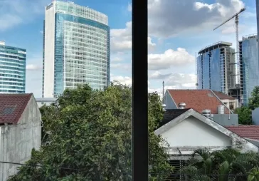 Townhouse baru pondok indah 3lt uk 6x16m