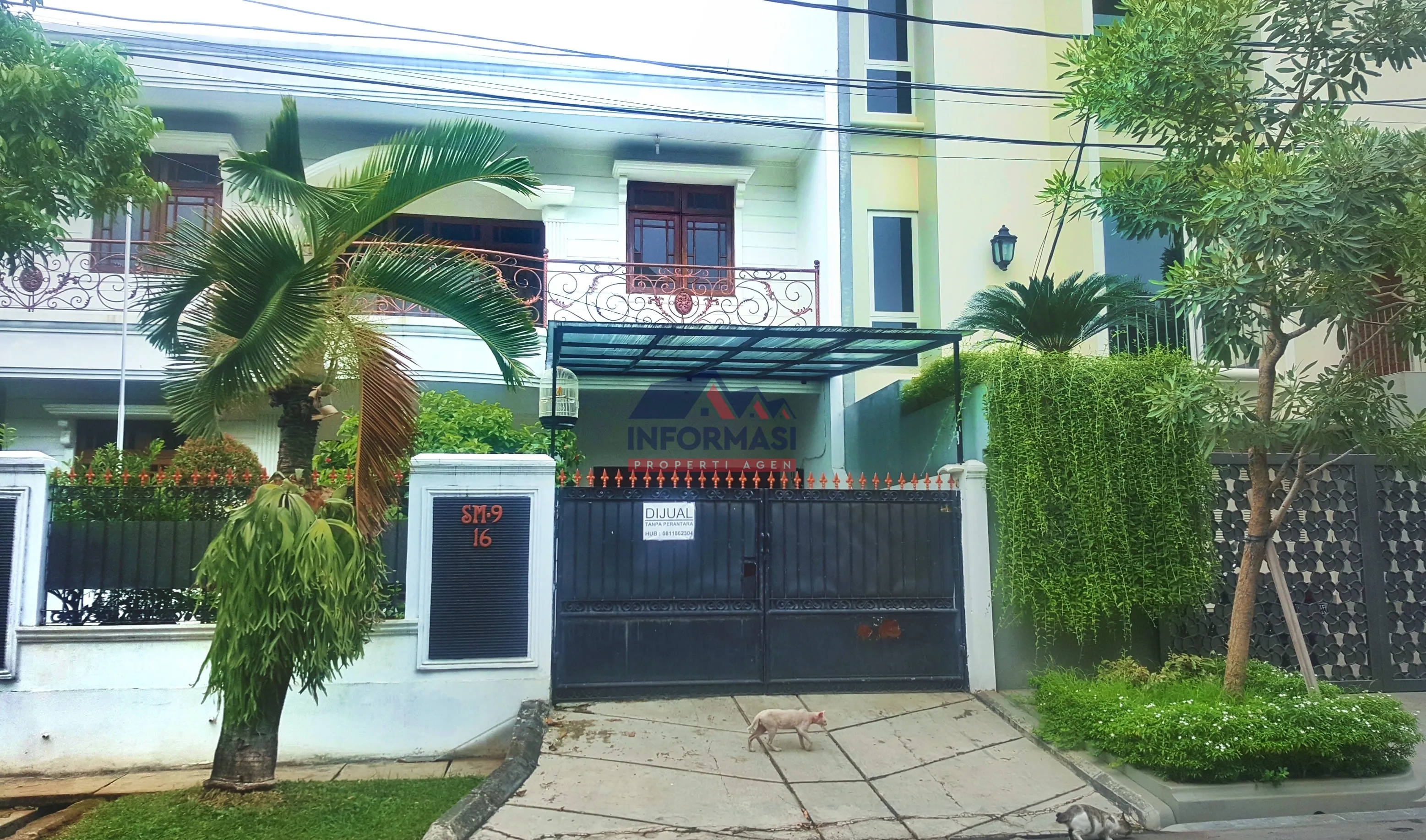 Rumah pondok indah semi furnished