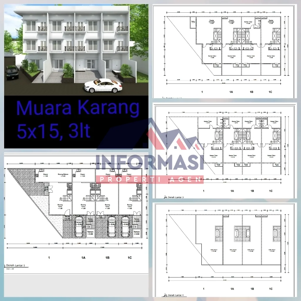 Rumah Brand new Muara Karang,jakarta utara