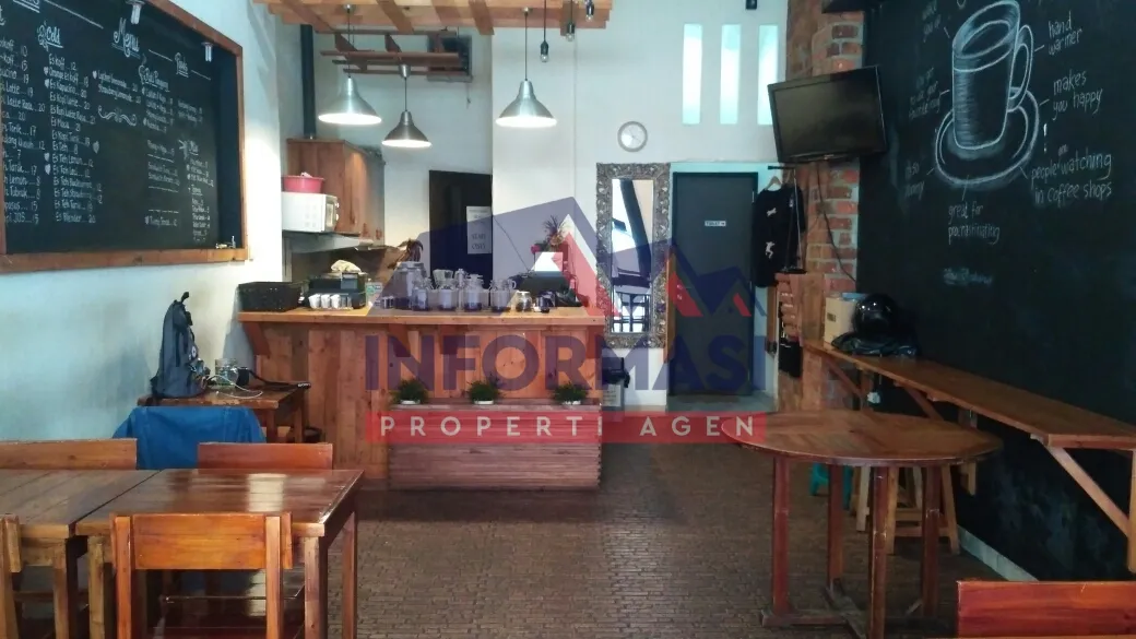 ruko 3 lantai, ex-cafe, siap pakai