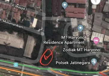 Tanah luas lokasi strategis, cocok utk gedung kantor