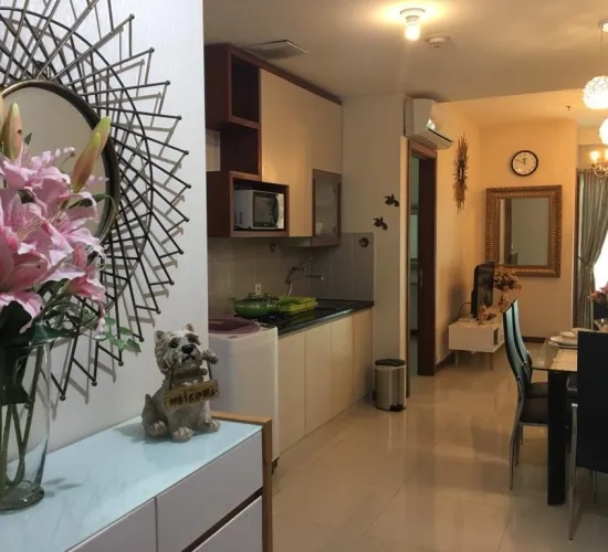 Apartemen Green Bay Full Furnished lantai 2 siap huni