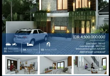 Rumah baru, siap huni, Pasar Minggu Jakarta Selatan