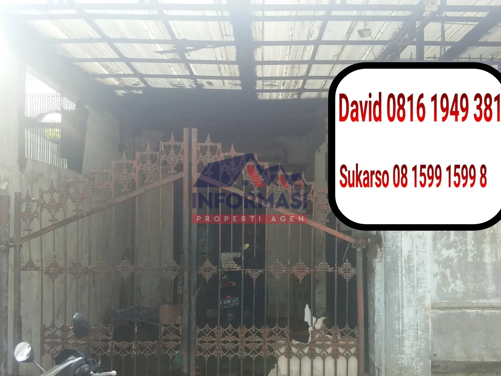 Rumah tua Duta mas. 1.5 Lantai. 5+1 KT. 2 KM.