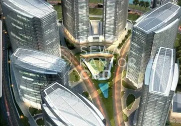 Office space Ciputra world puri Luas semigross 151.10 m2