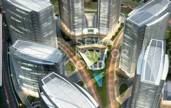 Office space Ciputra world puri Luas semigross 151.10 m2