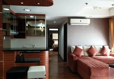 BELMONT residence , 2 unit jadi 1 , full furnished . lb 98m2