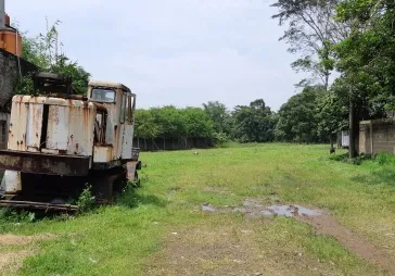 Tanah Cikupa.1.2ha.Lokasi pinggir jalan raya.Jarak ke pintu