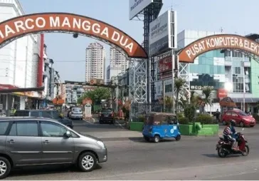 Harco Mangga Dua lokasi bagus