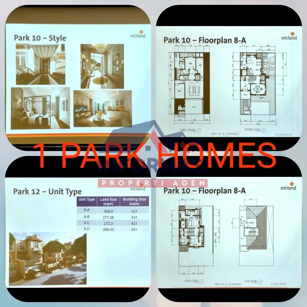 PROJECT : Rumah bagus nyaman 1 PARK HOMES, jakarta selatan