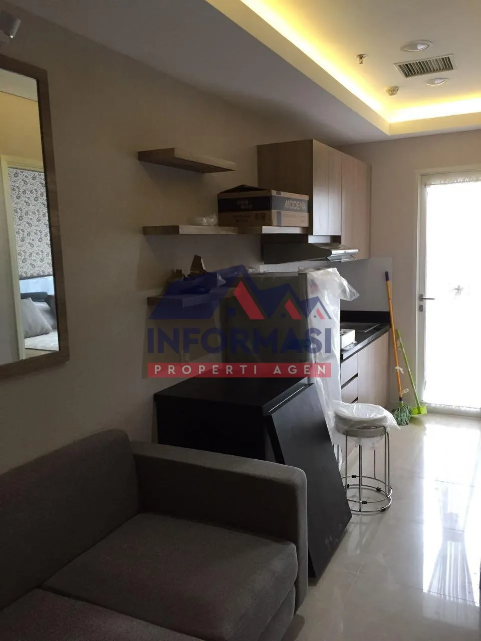 Apartement kamar tidur 1 , kamar mandi 1