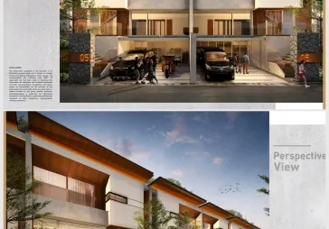 Rumah baru Townhouse M-TERRACE Pondok indah Jaksel