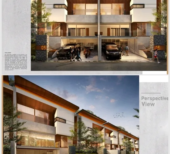 Rumah baru Townhouse M-TERRACE Pondok indah Jaksel