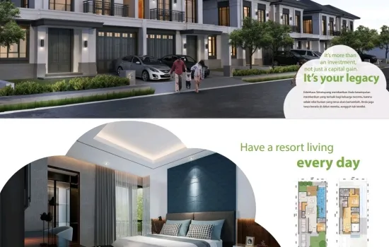 PROJECT : Rumah cantik brand new EDENHAUS Simatupang,jaksel