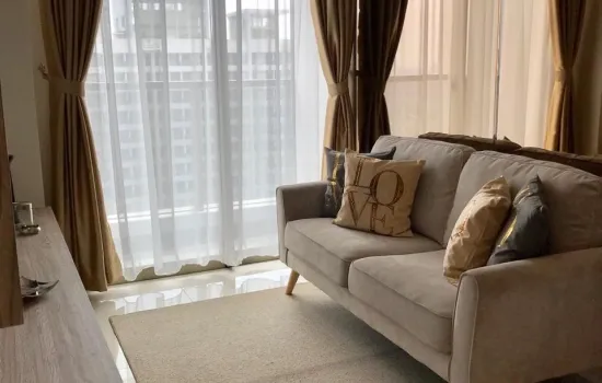 Taman Anggrek Residence 2 BR Full Furnished View City