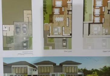 Rumah 2 lantai BSD.Cluster Lakewood.Masih grass dan blm dite