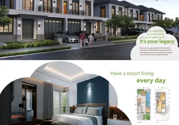 PROJECT : Rumah cantik brand new EDENHAUS Simatupang,jaksel