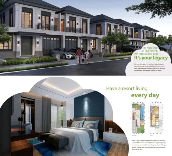 PROJECT : Rumah cantik brand new EDENHAUS Simatupang,jaksel