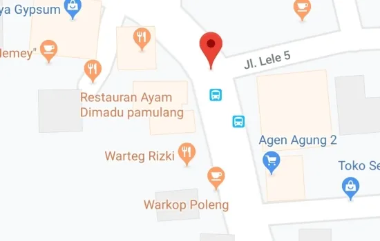 Tanah luas cocok utk dibangun cluster, Ciputat