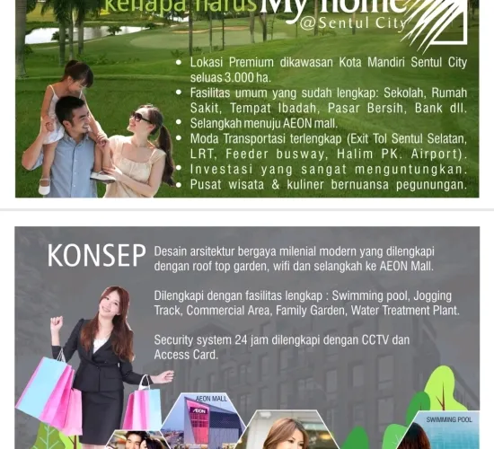 PROJECT : Apartemen My Home Sentul city, Bogor