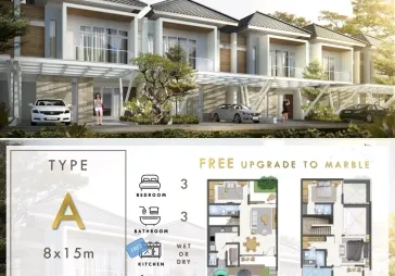 Rumah baru Riviera Metland Tangerang