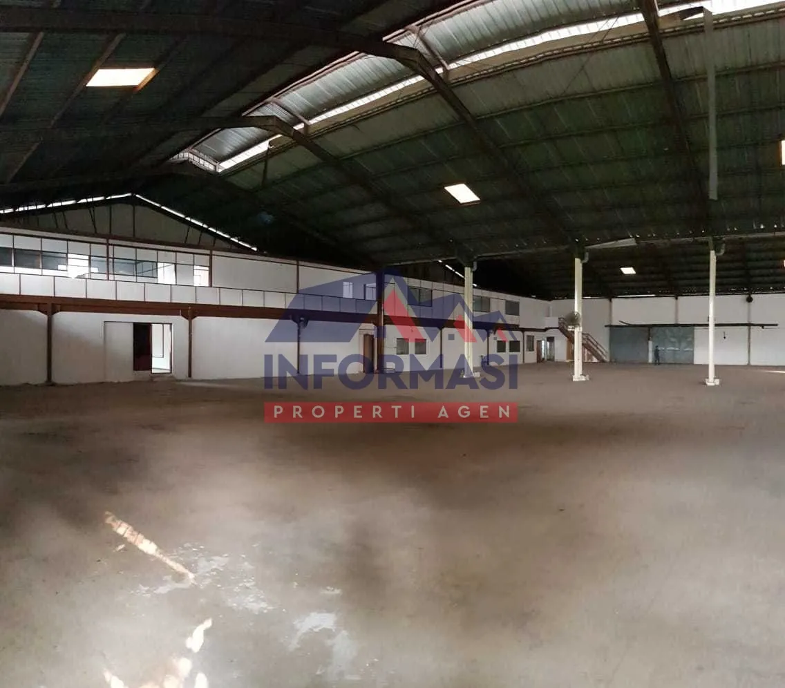 Dalam kawasan pergudangan, keamanan 24 jam