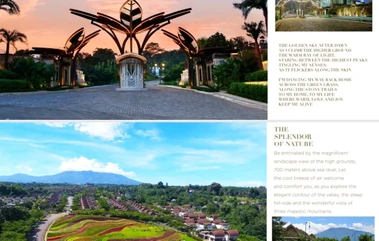 PROJECT : Villa asri nyaman Vimala Hills puncak Gadog,Ciawi