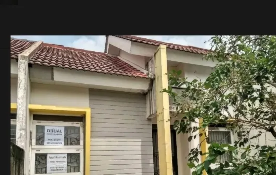 Rumah 1 lantai siap huni kamar tidur 2, kamar mandi 1