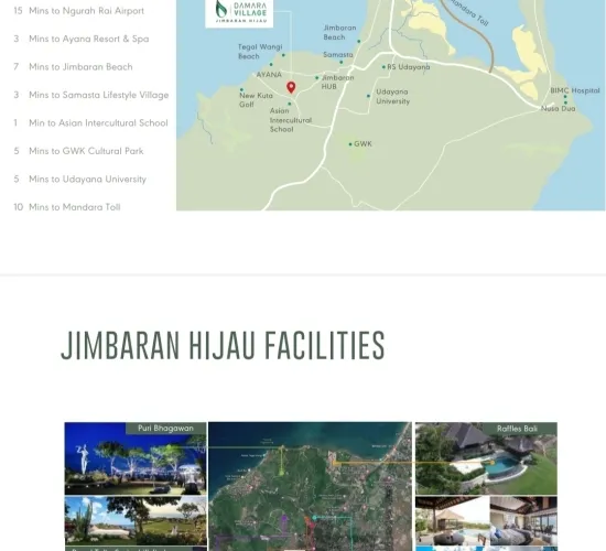 PROJECT : VILAA DAMARA VILLAGE JIMBARAN, BALI