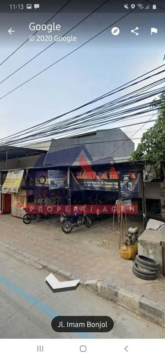 Di jual tanah tempat strategis Lt 2200m tsngerang