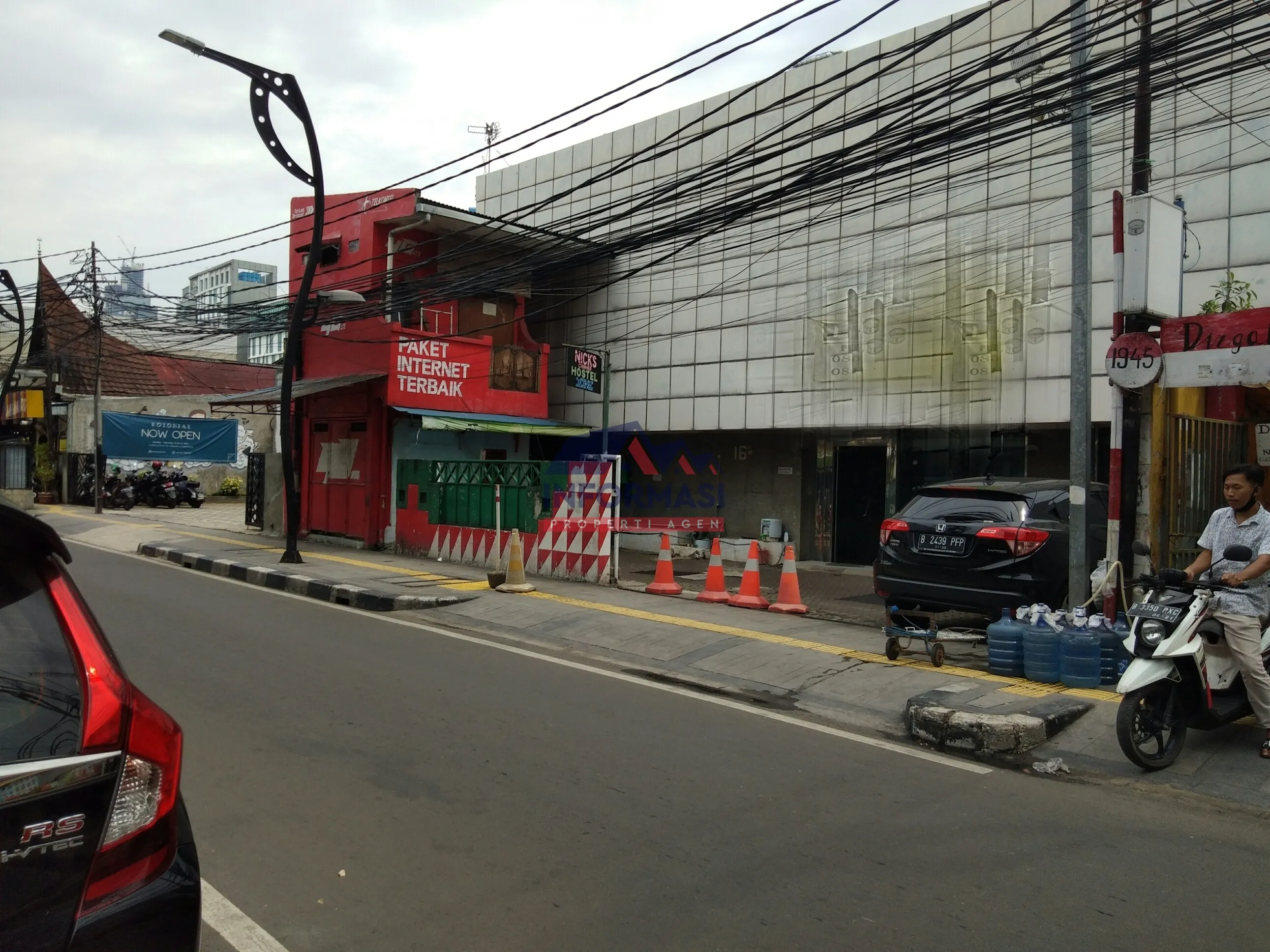 Ruko gedung kantor jl jaksa menteng kebun sirih