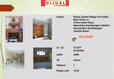 Ruko untuk bisnis exclusive.Jarang ada dan lokasi bagus