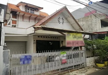 rumah tua hitung tanah jl gelong baru selatan lt 150m2