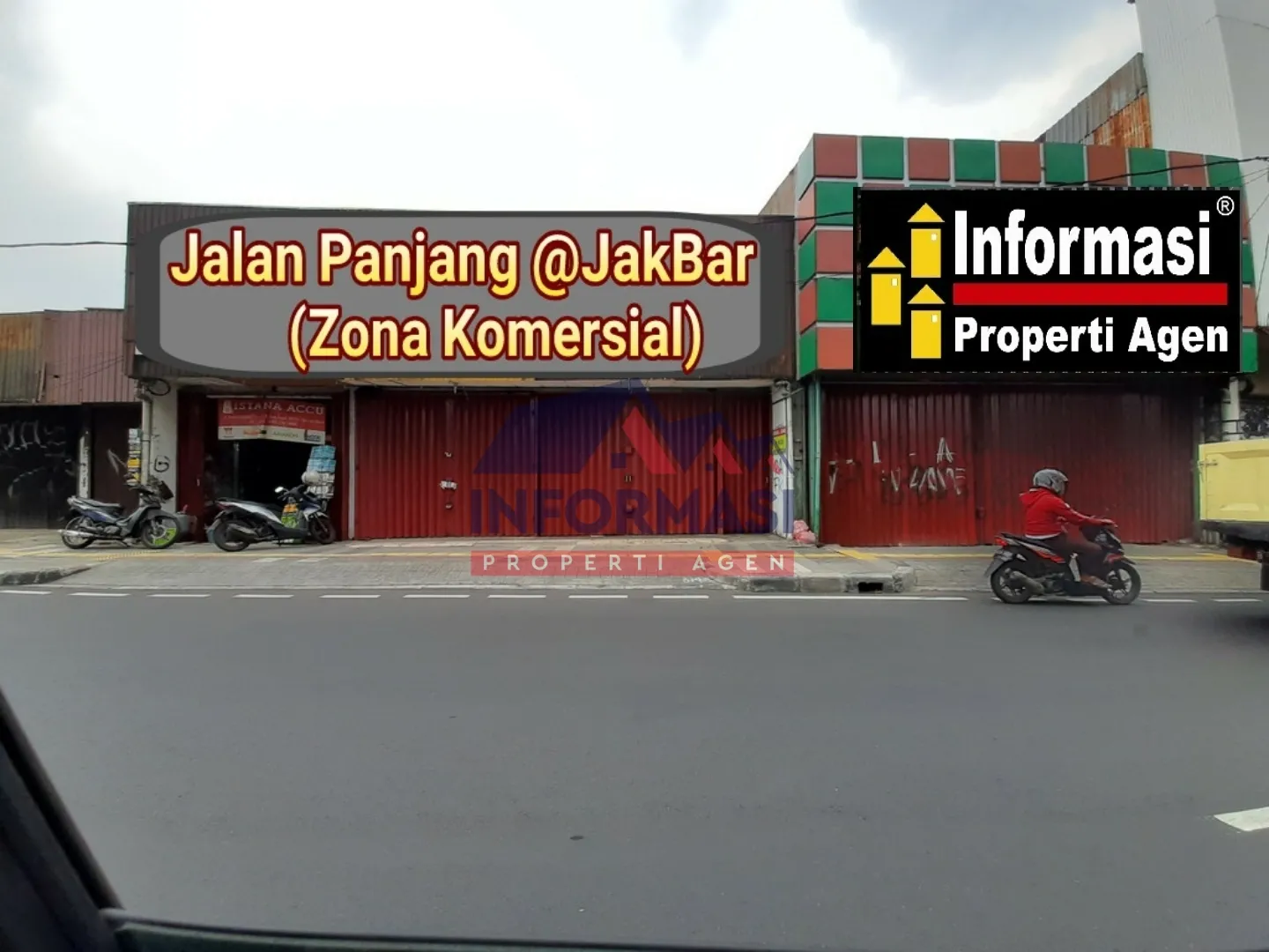 Rumah dan 3 kios lokasi strategis @Jalan Panjang, JakBar