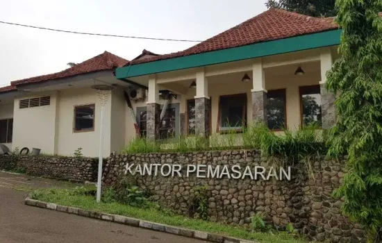 Tanah dan bangunan ex pemasaran Andara village