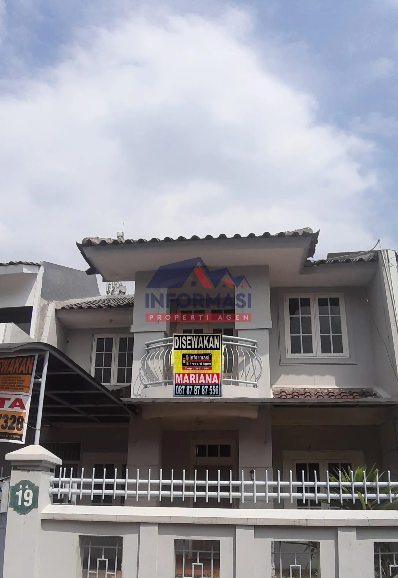 Rumah di sewakan puri media, jakarta barat