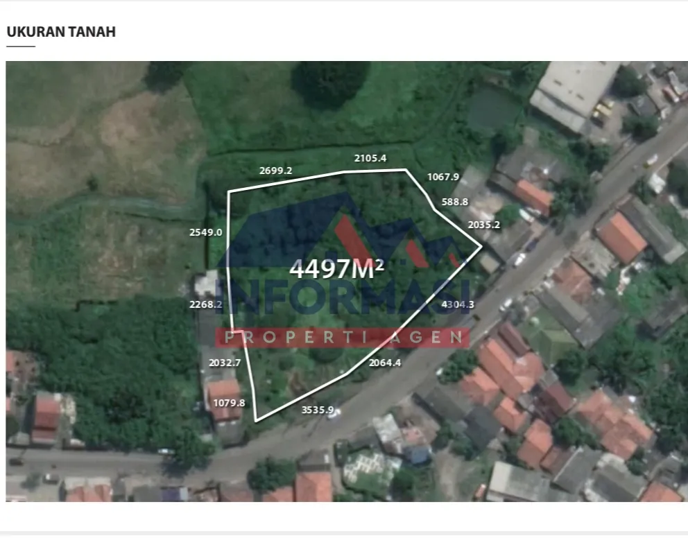 Tanah 4497m2, atang sanjaya,tangerang