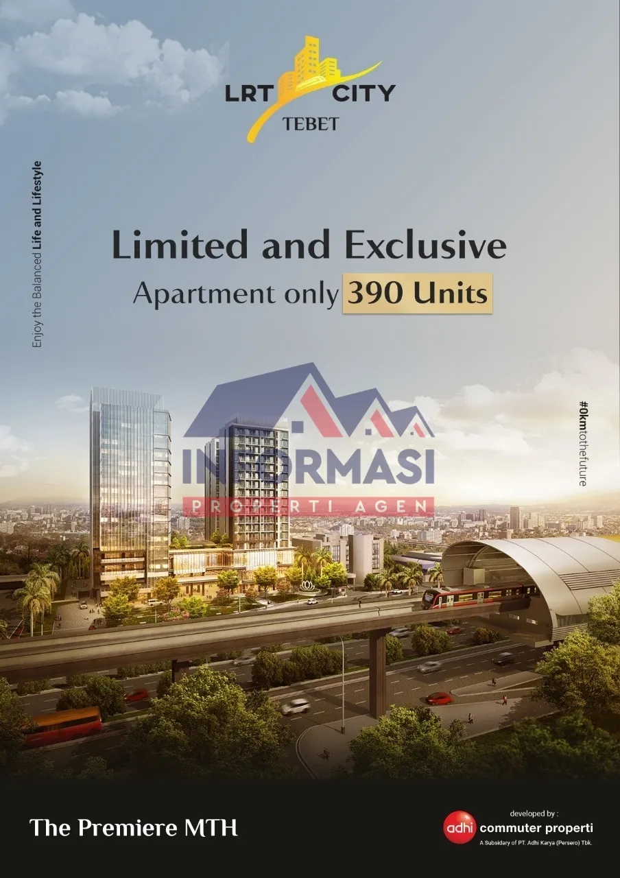 APARTEMEN THE PREMIER MTH (LRT CITY TEBET) + Komersial + off