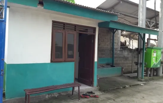 Bangunan ex Pabrik Tepung di Parung Panjang  luas 1800 m²