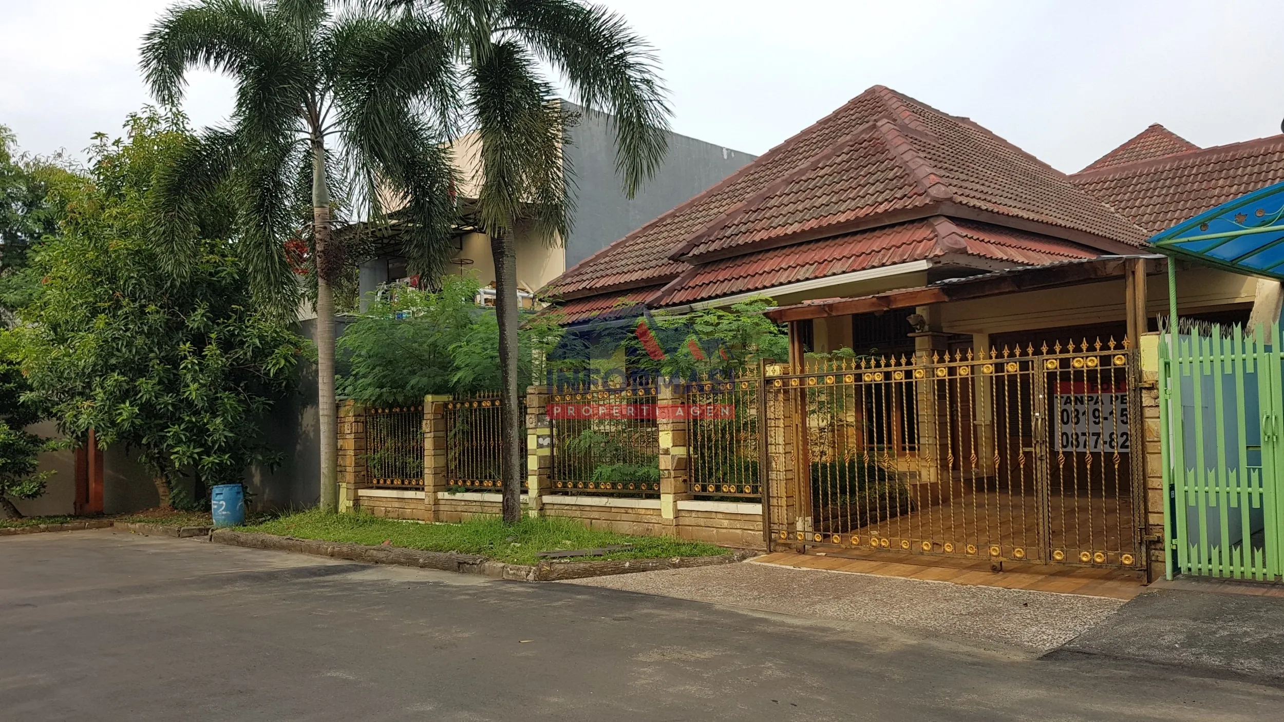 Rumah 1 Lantai  290m2.  kt  4  km 3