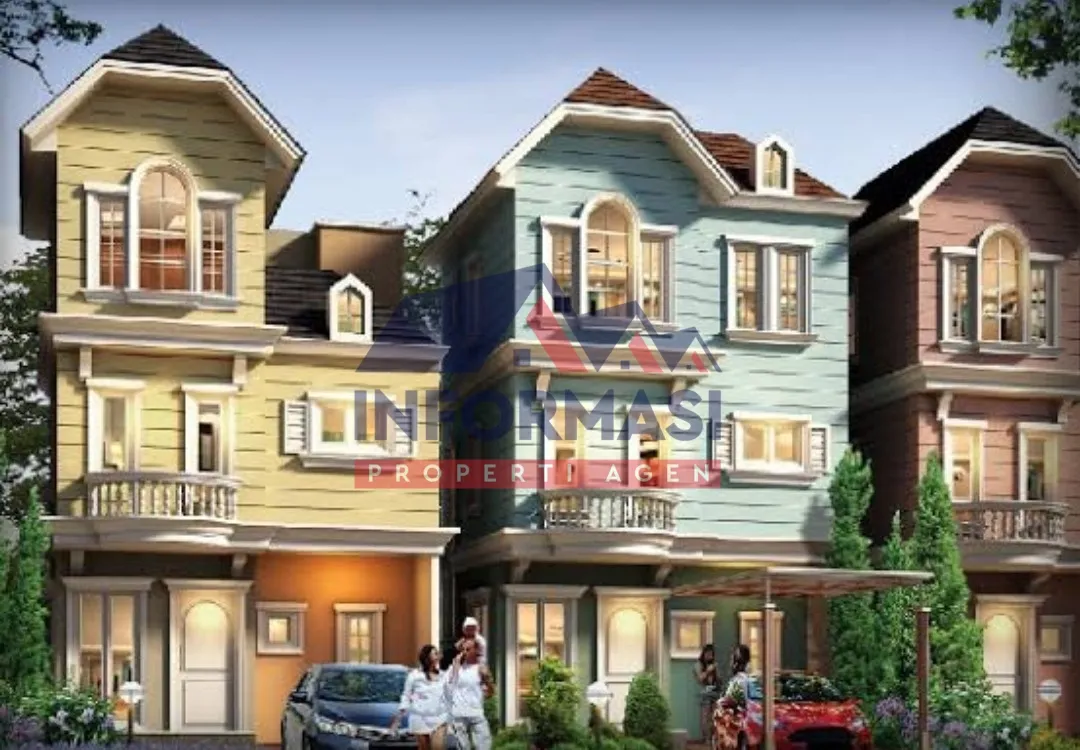 Rumah di Montana Village Libby, Gading Serpong, Lokasi bagus