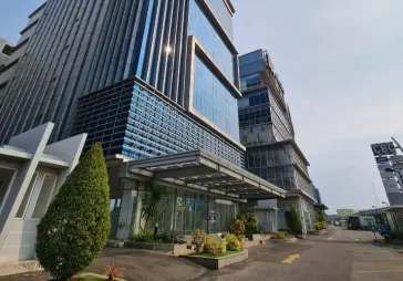 Gedung kantor Cengkareng Business Centre,tol Bandara