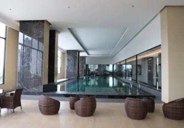 apartemen SUDIRMAN MANSION, Semi penthouse lantai atas.